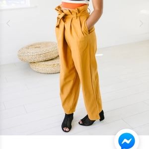 High waisted pants
